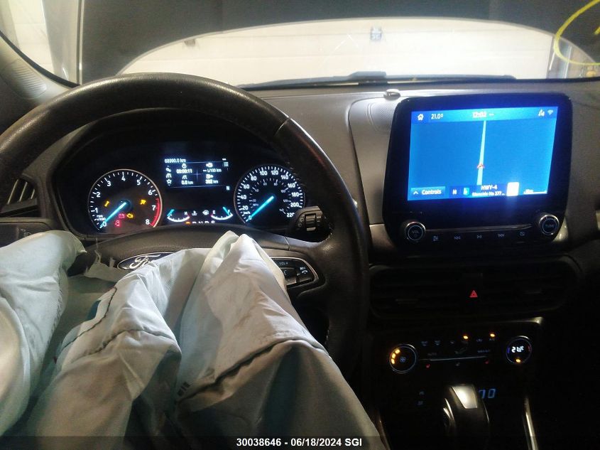 2020 Ford Ecosport Ses VIN: MAJ6S3JL0LC383638 Lot: 30038646