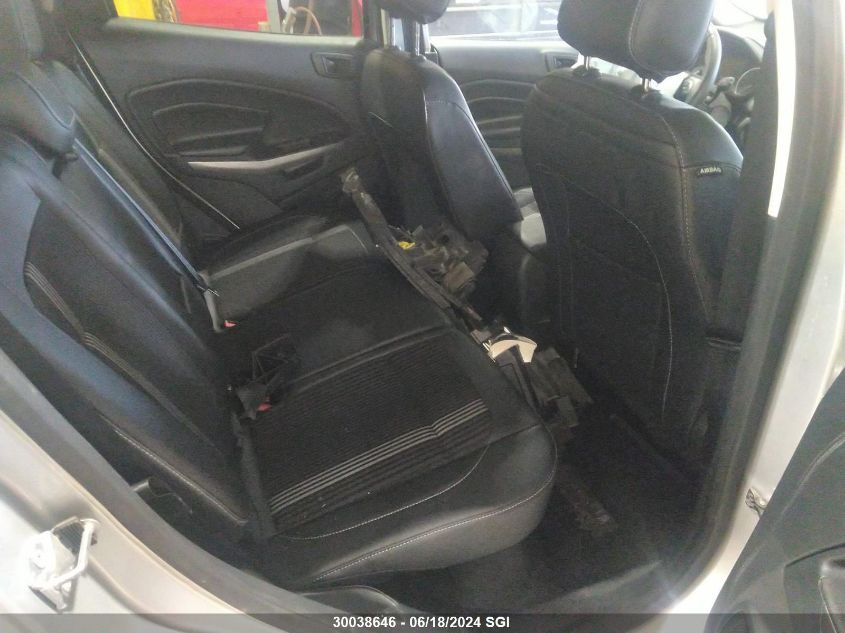 2020 Ford Ecosport Ses VIN: MAJ6S3JL0LC383638 Lot: 30038646