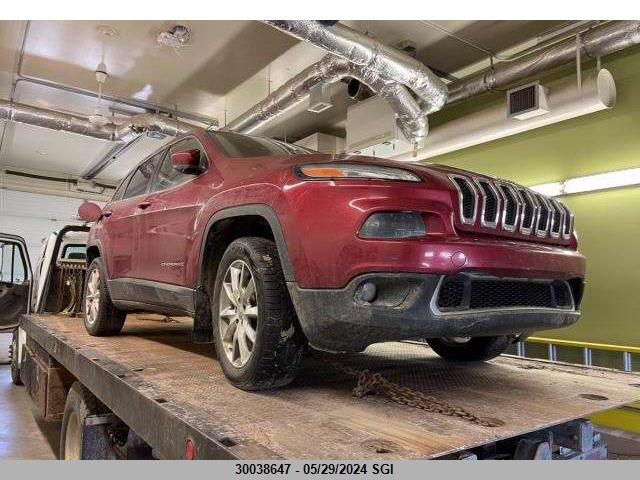 2014 Jeep Cherokee Limited VIN: 1C4PJMDS4EW163320 Lot: 30038647