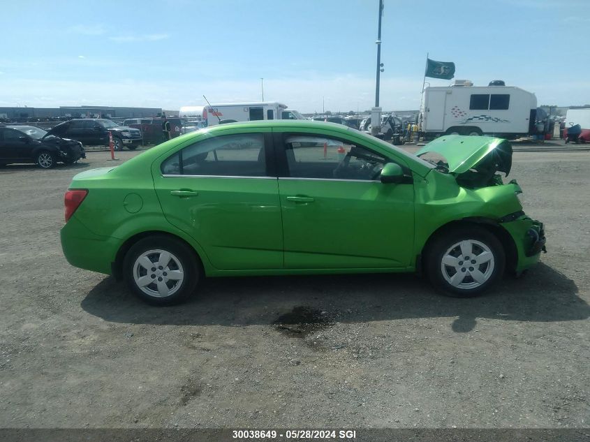 2015 Chevrolet Sonic Lt VIN: 1G1JC5SH9F4124533 Lot: 30038649