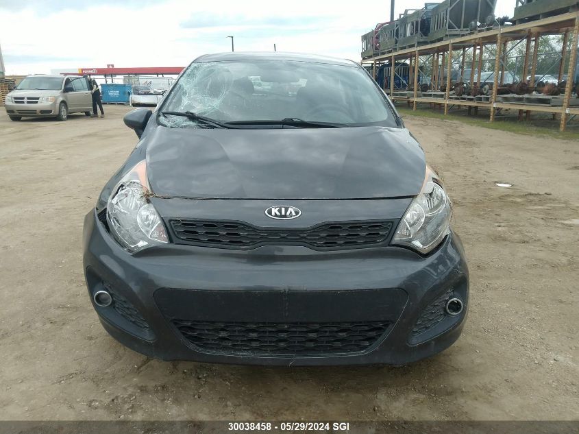 2013 Kia Rio Lx VIN: KNADM5A33D6874211 Lot: 30038458