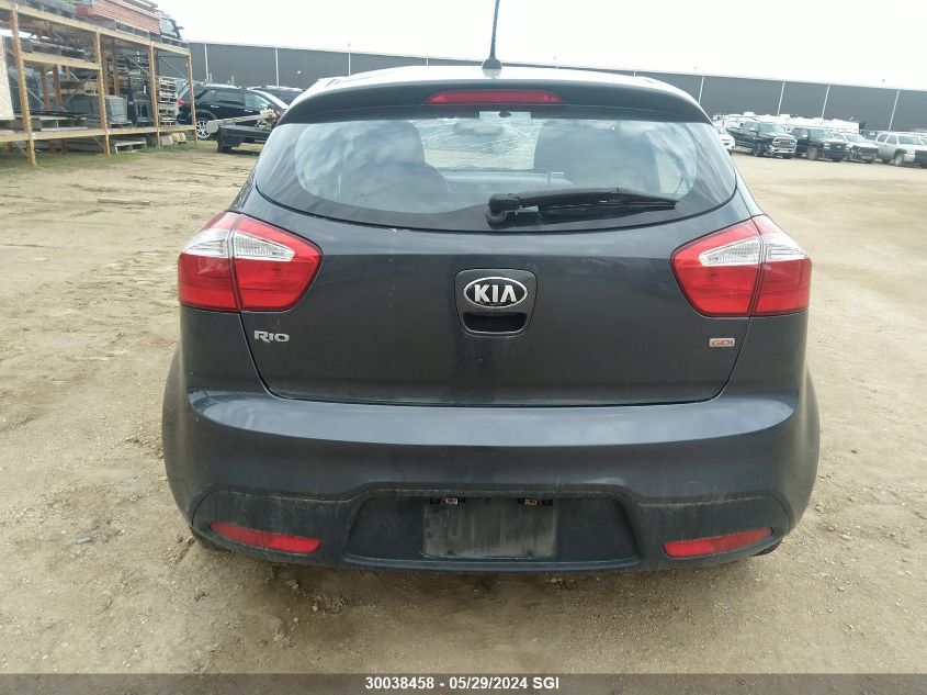 2013 Kia Rio Lx VIN: KNADM5A33D6874211 Lot: 30038458