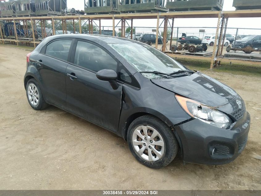 2013 Kia Rio Lx VIN: KNADM5A33D6874211 Lot: 30038458