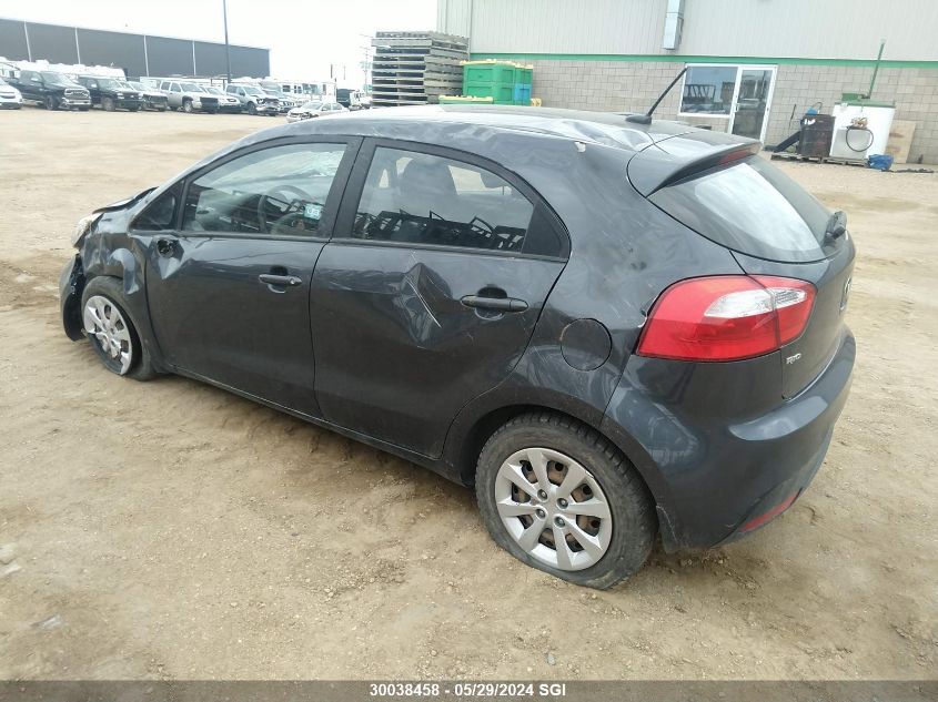 2013 Kia Rio Lx VIN: KNADM5A33D6874211 Lot: 30038458