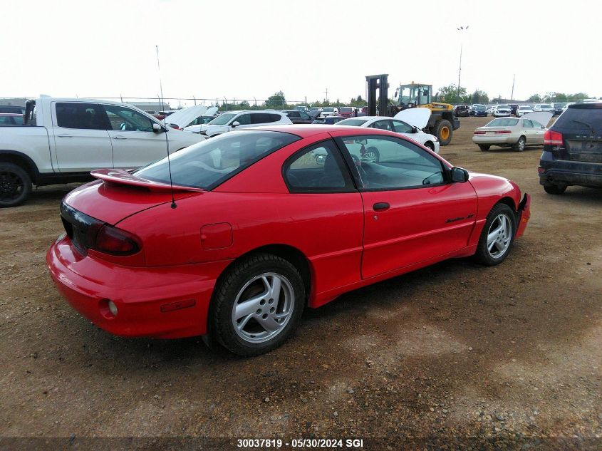 2000 Pontiac Sunfire Gt VIN: 3G2JD12T9YS122760 Lot: 30037819