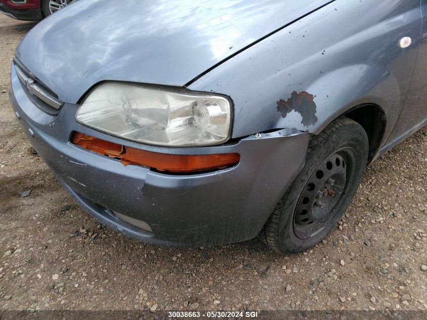 2006 Chevrolet Aveo Ls VIN: KL1TD69626B565298 Lot: 30038663