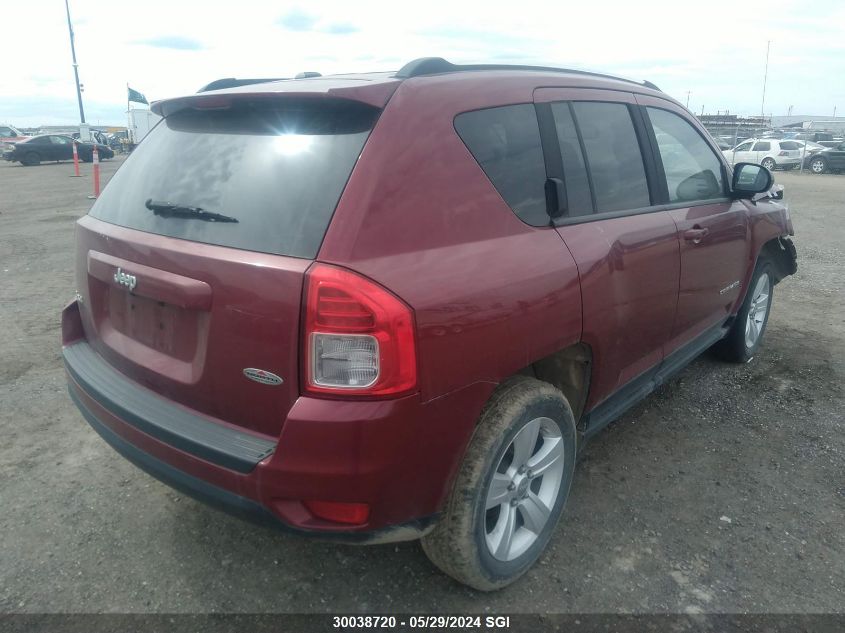 2012 Jeep Compass VIN: 1C4NJDAB3CD575572 Lot: 30038720