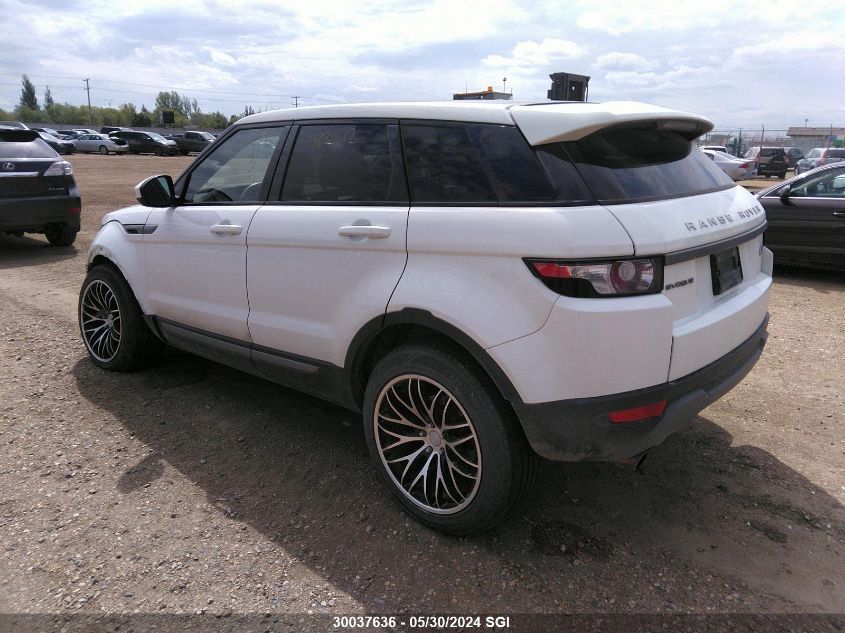 2015 Land Rover Range Rover Evoque Pure VIN: SALVN2BG2FH036854 Lot: 30037636