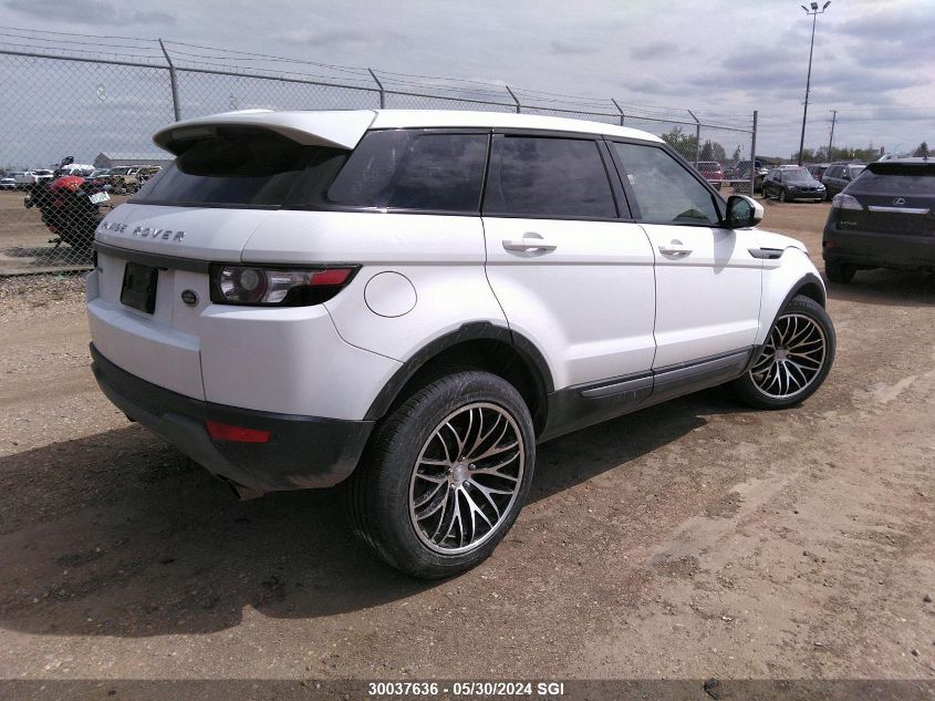 2015 Land Rover Range Rover Evoque Pure VIN: SALVN2BG2FH036854 Lot: 30037636