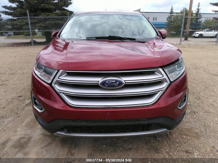 2015 Ford Edge Sel VIN: 2FMTK4J80FBB51166 Lot: 30037734