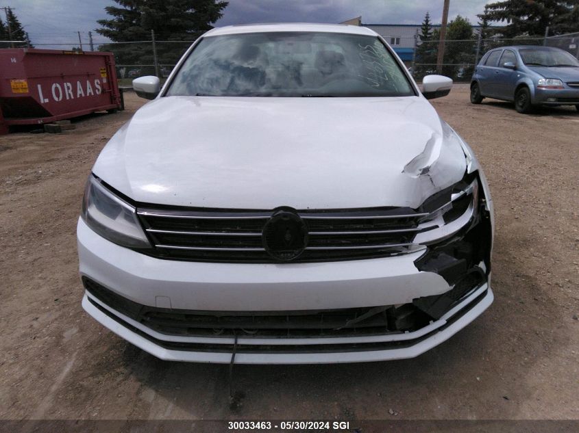 2015 Volkswagen Jetta S VIN: 3VW1K7AJ4FM263755 Lot: 30033463