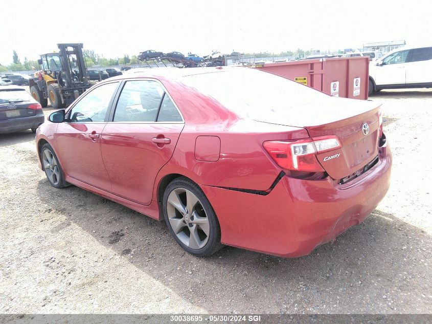 2012 Toyota Camry Se/Le/Xle VIN: 4T1BF1FK5CU620826 Lot: 30038695