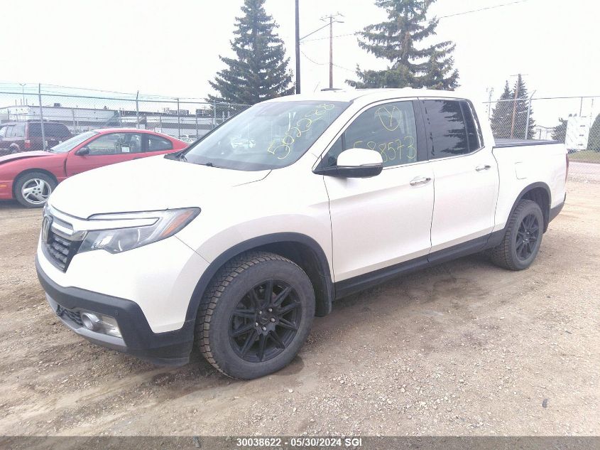 2017 Honda Ridgeline Rtl VIN: 5FPYK3F74HB502288 Lot: 30038622