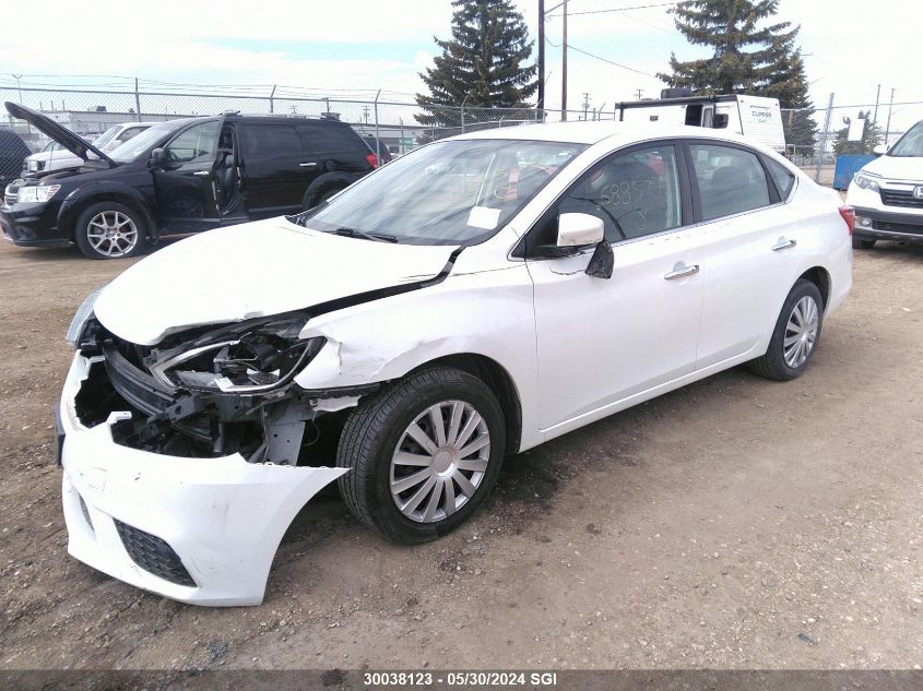 2019 Nissan Sentra S/Sv/Sr/Sl VIN: 3N1AB7APXKY234807 Lot: 30038123