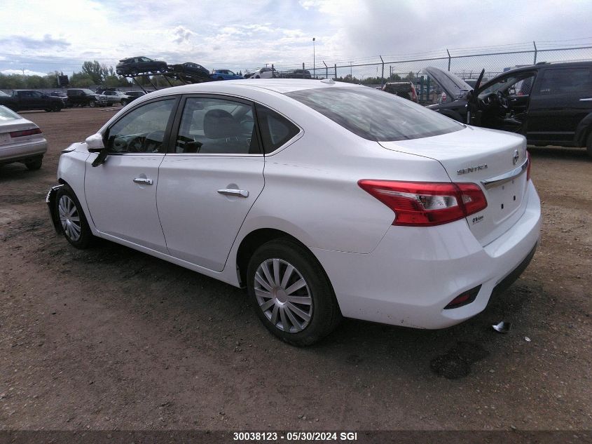 2019 Nissan Sentra S/Sv/Sr/Sl VIN: 3N1AB7APXKY234807 Lot: 30038123