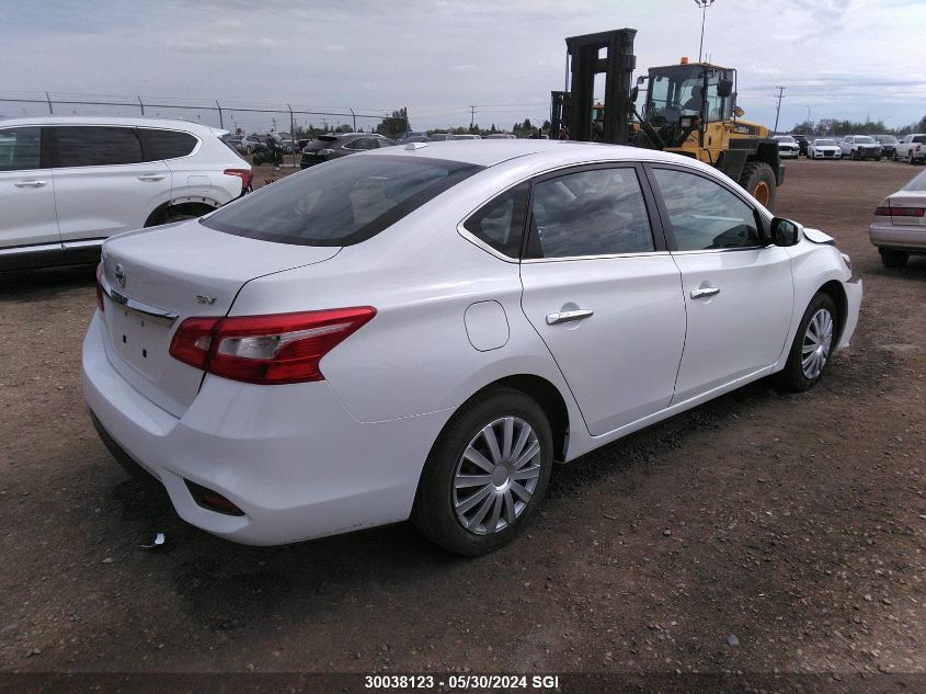 2019 Nissan Sentra S/Sv/Sr/Sl VIN: 3N1AB7APXKY234807 Lot: 30038123