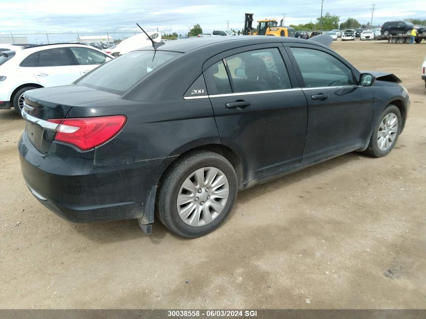 2014 Chrysler 200 Lx VIN: 1C3CCBAB7EN229774 Lot: 30038558