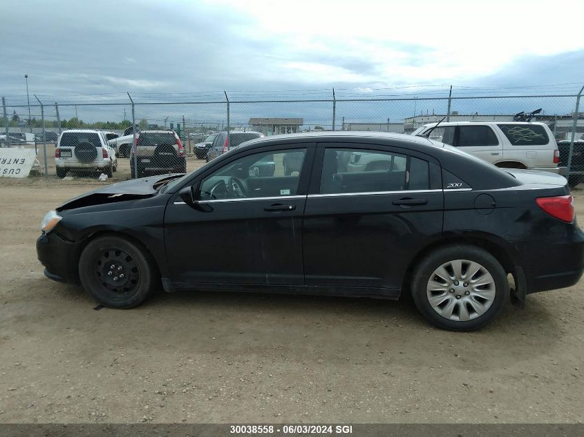 2014 Chrysler 200 Lx VIN: 1C3CCBAB7EN229774 Lot: 30038558