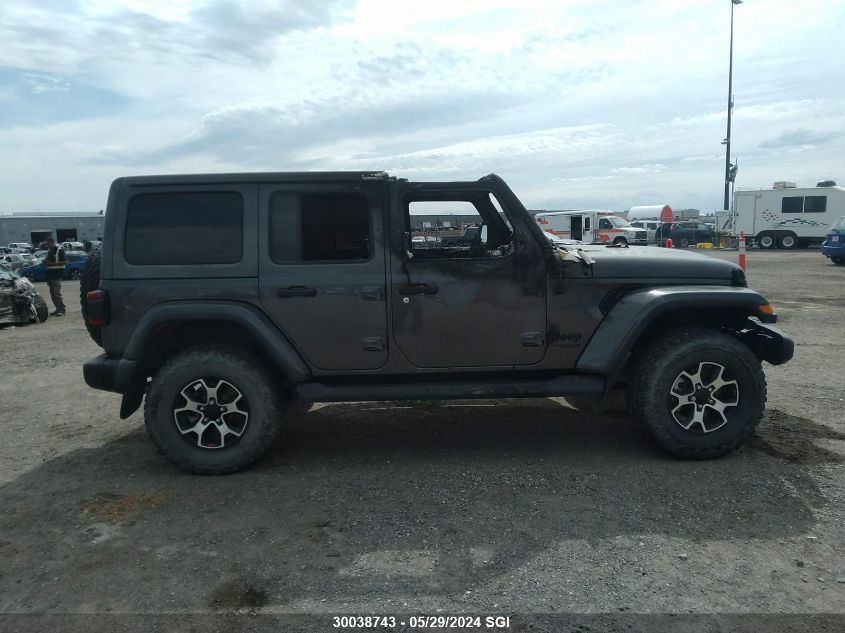 2022 Jeep Wrangler Unlimited Sahara VIN: 1C4HJXEG9NW234835 Lot: 30038743