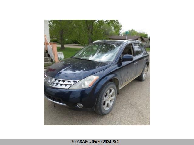 2007 Nissan Murano Sl/Se/S VIN: JN8AZ08W97W601941 Lot: 30038745