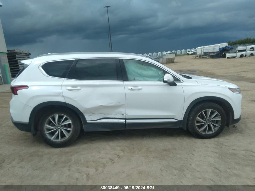 2019 Hyundai Santa Fe Sel/Sel Plus VIN: 5NMS3CAD2KH016335 Lot: 30038449