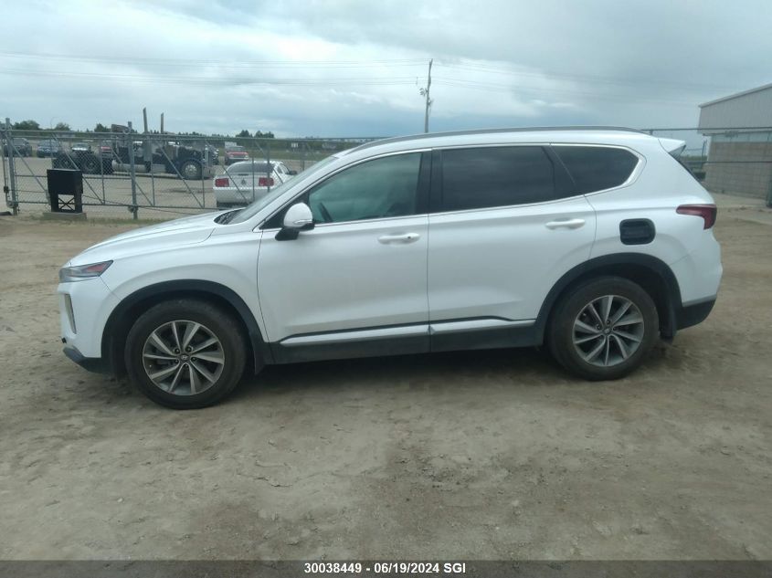 2019 Hyundai Santa Fe Sel/Sel Plus VIN: 5NMS3CAD2KH016335 Lot: 30038449