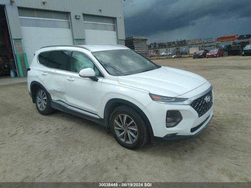 2019 Hyundai Santa Fe Sel/Sel Plus VIN: 5NMS3CAD2KH016335 Lot: 30038449