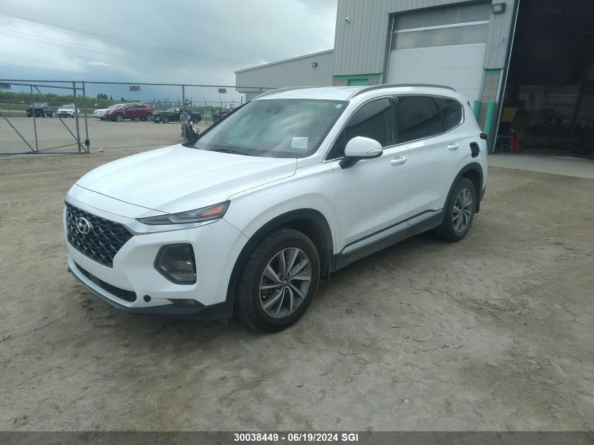 2019 Hyundai Santa Fe Sel/Sel Plus VIN: 5NMS3CAD2KH016335 Lot: 30038449