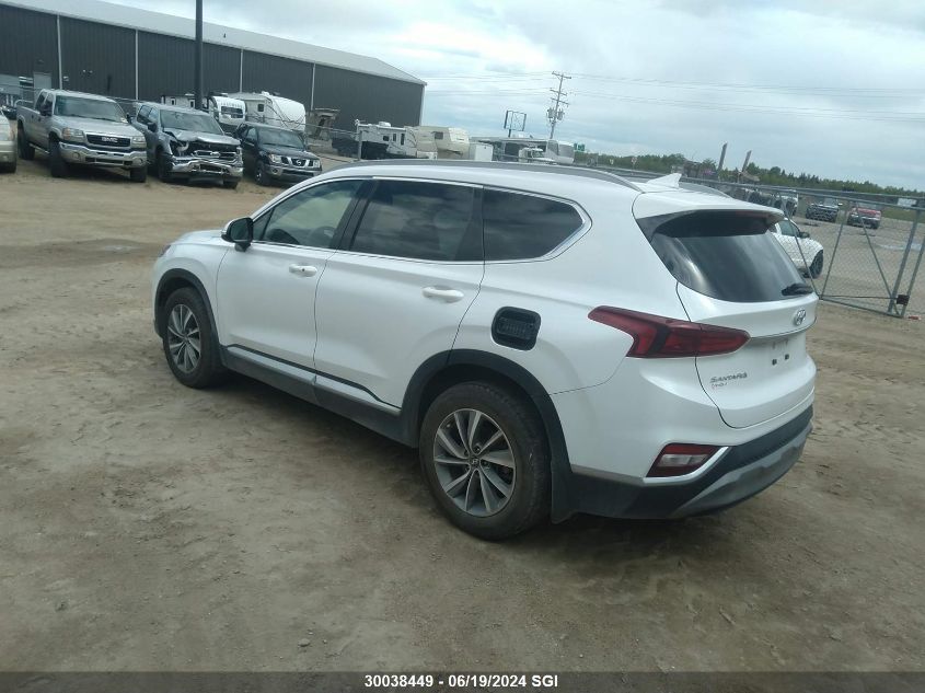 2019 Hyundai Santa Fe Sel/Sel Plus VIN: 5NMS3CAD2KH016335 Lot: 30038449