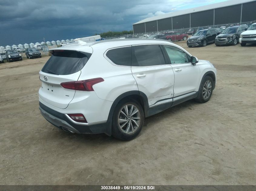 2019 Hyundai Santa Fe Sel/Sel Plus VIN: 5NMS3CAD2KH016335 Lot: 30038449