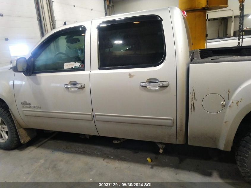 2013 GMC Sierra K1500 Sle VIN: 3GTP2VE7XDG289918 Lot: 30037129