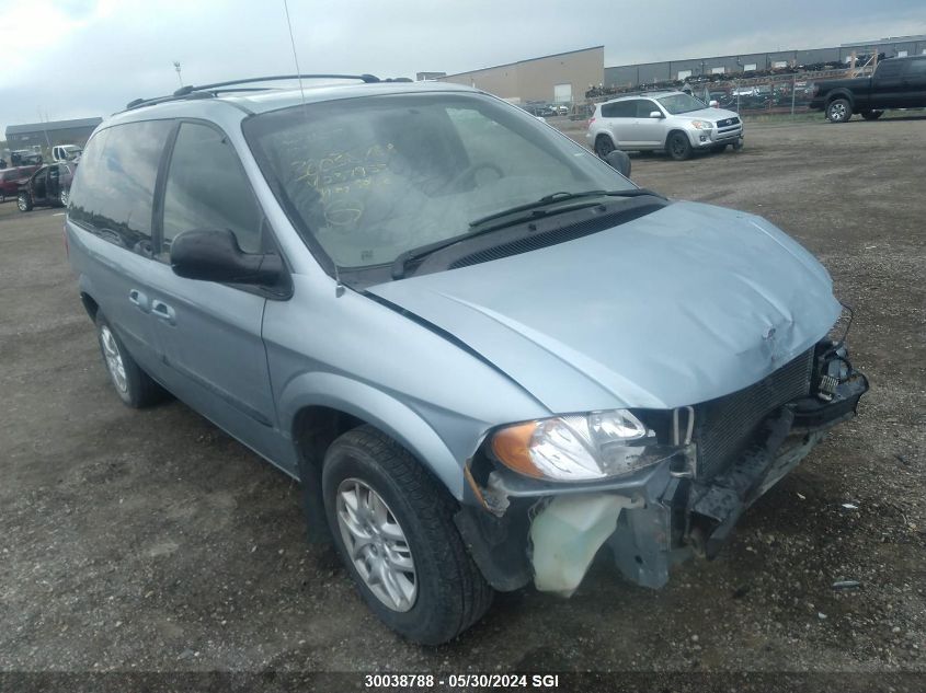 2003 Dodge Caravan Se VIN: 1D4GP25R43B237955 Lot: 30038788