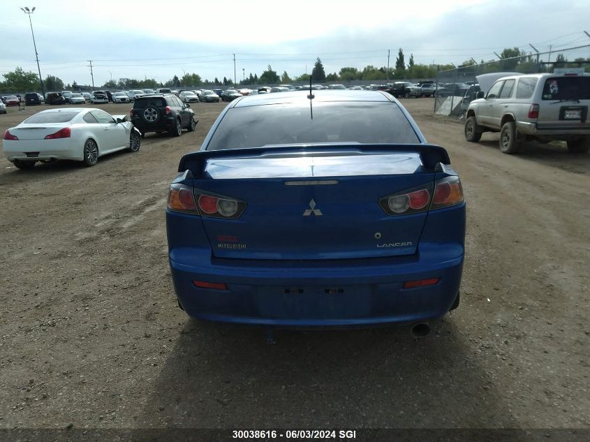 2010 Mitsubishi Lancer Gts VIN: JA32U8FW5AU603512 Lot: 30038616