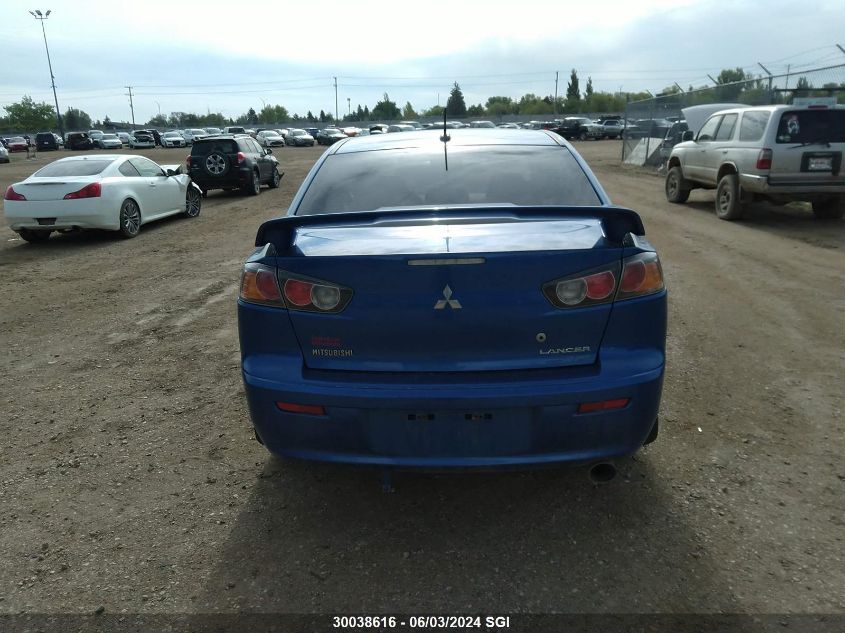 2010 Mitsubishi Lancer Gts VIN: JA32U8FW5AU603512 Lot: 30038616