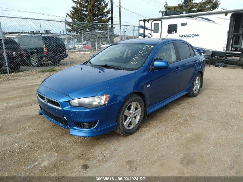 2010 Mitsubishi Lancer Gts VIN: JA32U8FW5AU603512 Lot: 30038616