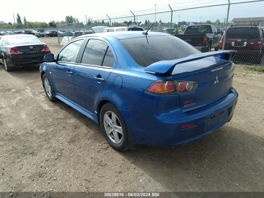 2010 Mitsubishi Lancer Gts VIN: JA32U8FW5AU603512 Lot: 30038616