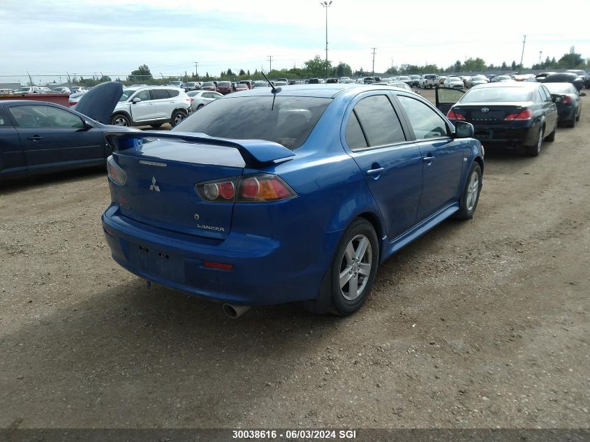 2010 Mitsubishi Lancer Gts VIN: JA32U8FW5AU603512 Lot: 30038616