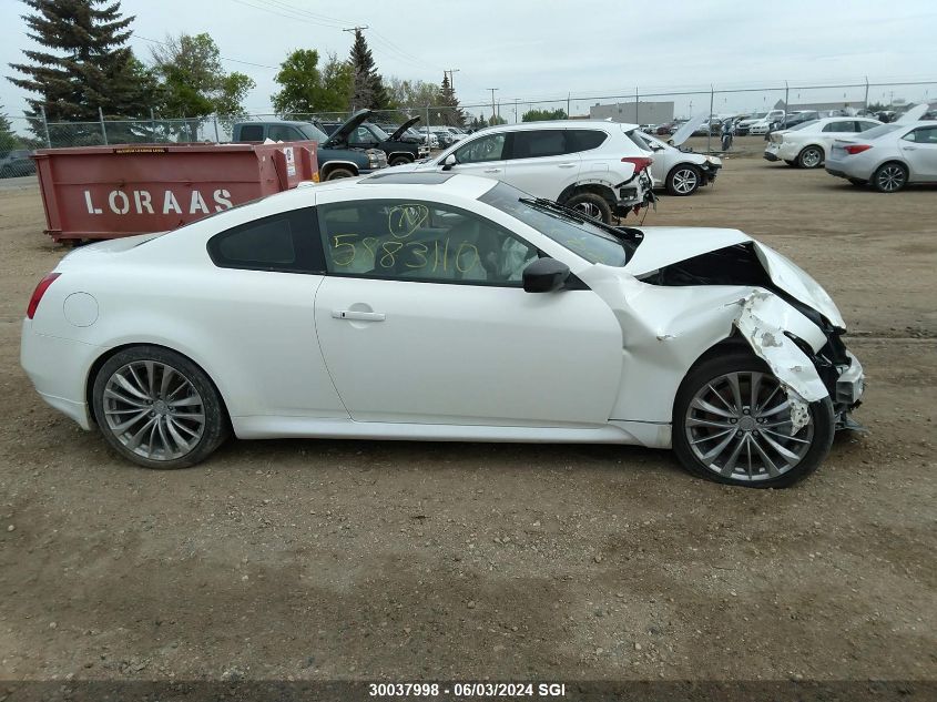2008 Infiniti G37 Journey/Sport VIN: JNKCV64E78M123482 Lot: 30037998