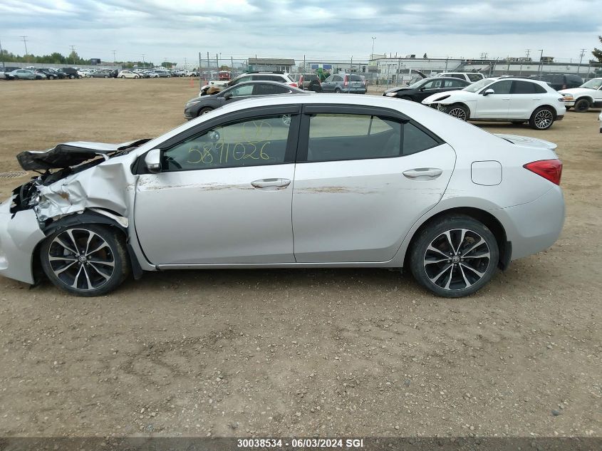 2019 Toyota Corolla L/Le/Xle/Se/Xse VIN: 2T1BURHE7KC236672 Lot: 30038534