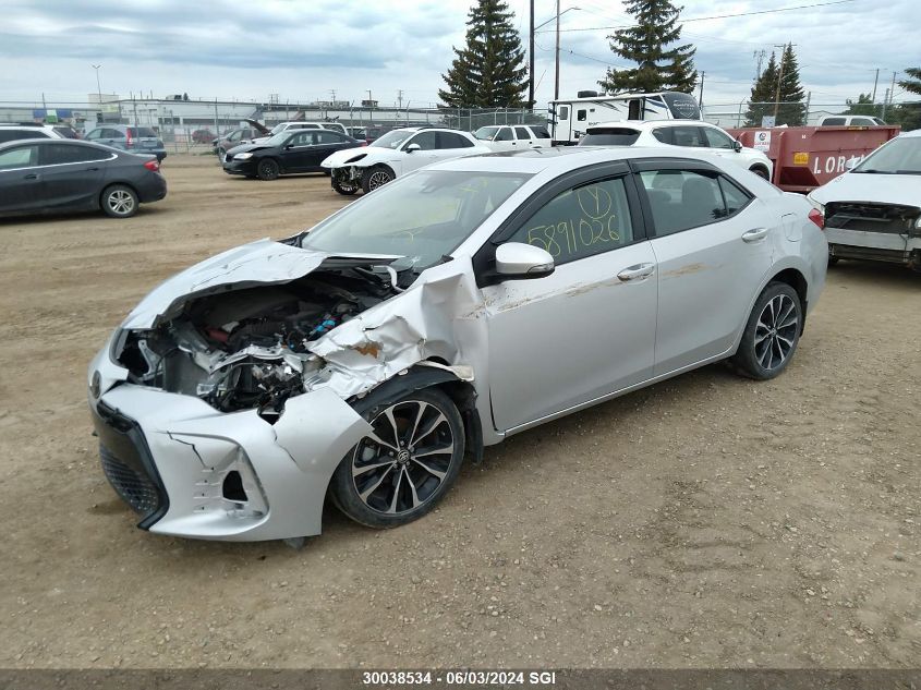 2019 Toyota Corolla L/Le/Xle/Se/Xse VIN: 2T1BURHE7KC236672 Lot: 30038534