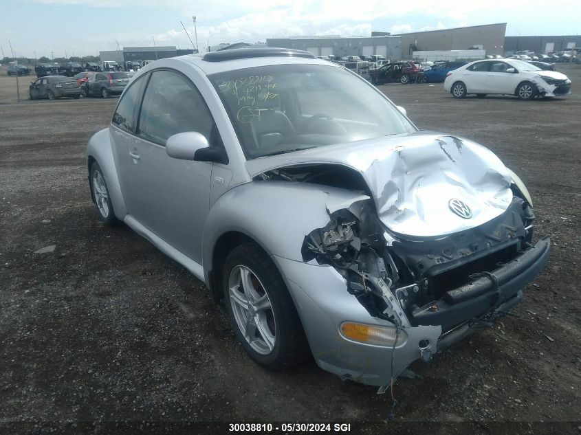 2002 Volkswagen New Beetle Glx VIN: 3VWDD21C62M421244 Lot: 30038810