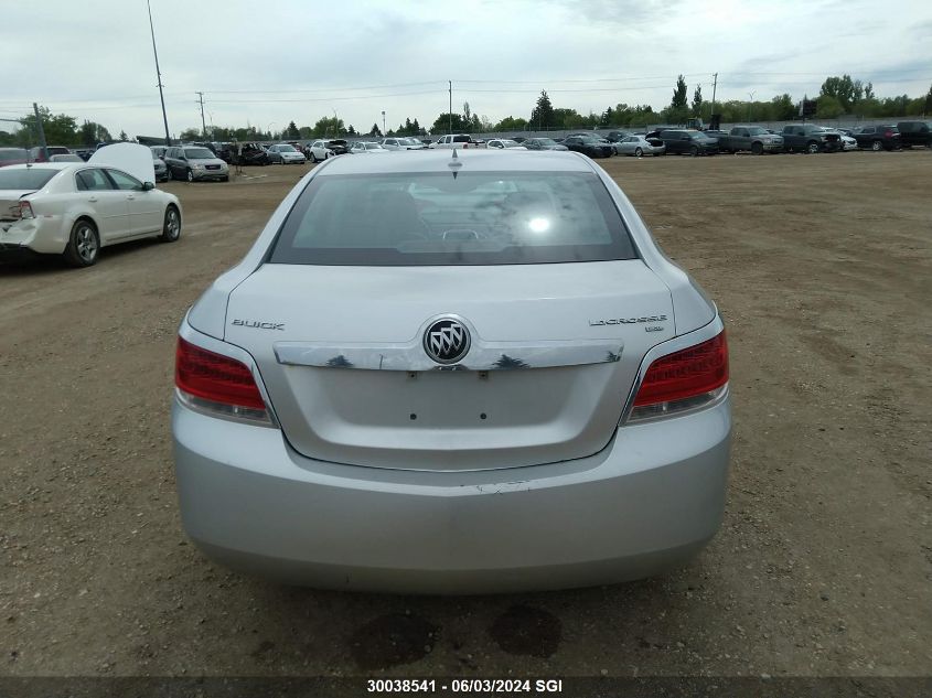 2010 Buick Allure/Lacrosse Cxl VIN: 1G4GK5GGXAF116891 Lot: 30038541