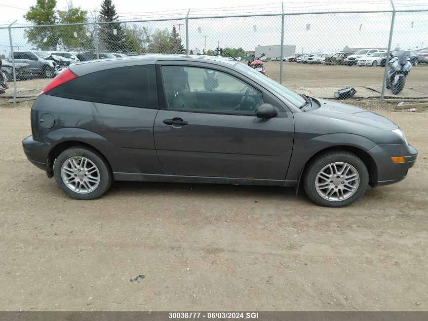 2005 Ford Focus Zx3 VIN: 3FAFP31N45R116803 Lot: 30038777