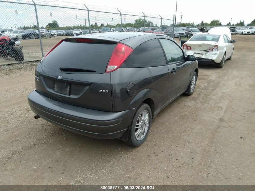 2005 Ford Focus Zx3 VIN: 3FAFP31N45R116803 Lot: 30038777