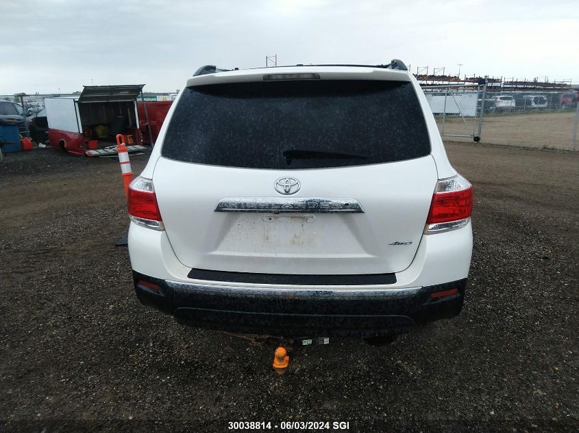 2013 Toyota Highlander Limited VIN: 5TDDK3EH5DS196998 Lot: 30038814