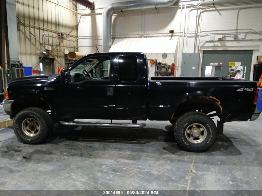 2001 Ford F250 Super Duty VIN: 1FTNX21L61EC97334 Lot: 30014699