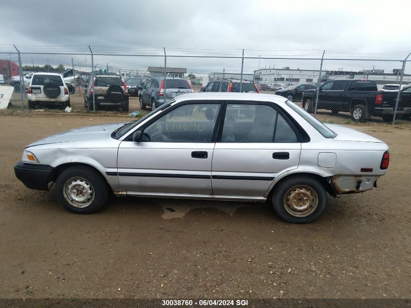 1991 Toyota Corolla VIN: 2T1AE94E2MC107076 Lot: 30038760