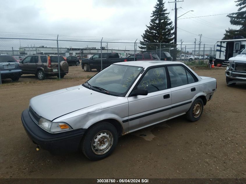 1991 Toyota Corolla VIN: 2T1AE94E2MC107076 Lot: 30038760