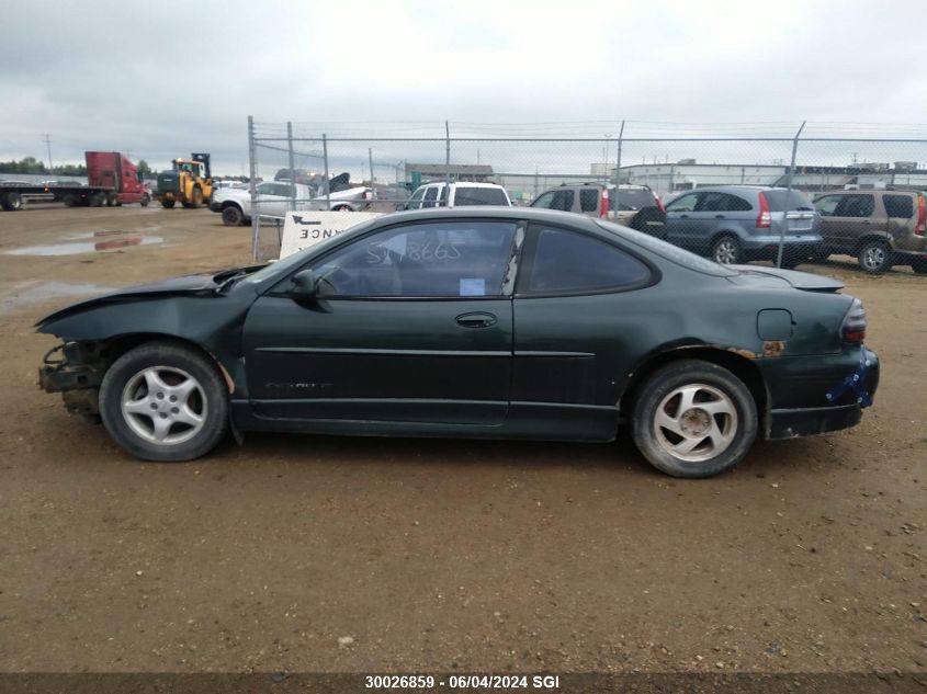 1998 Pontiac Grand Prix Gt VIN: 1G2WP12K2WF295509 Lot: 30026859