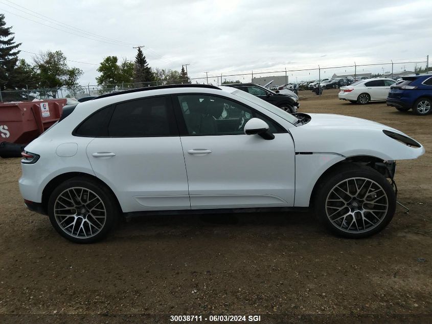 2021 Porsche Macan S VIN: WP1AB2A55MLB31707 Lot: 30038711